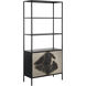 Arlington Black Bookcase